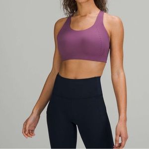 Lululemon AirSupport Bra *High Support - Vintage Plum / Vivid Plum 36DDD